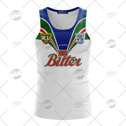 New Zealand Warriors Custom Name Number 1995 Vintage Retro Away Jersey Tank Top