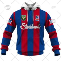 Newcastle Knights Custom Name Number 1997 Vintage Retro Heritage Jersey Pullover Hoodie
