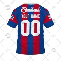 Newcastle Knights Custom Name Number 1997 Vintage Retro Heritage Jersey T-Shirt