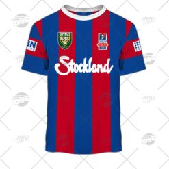 Newcastle Knights Custom Name Number 1997 Vintage Retro Heritage Jersey T-Shirt