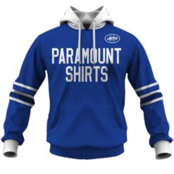 Newtown Jets Custom Name Number 1981 Vintage Retro Jersey Pullover Hoodie