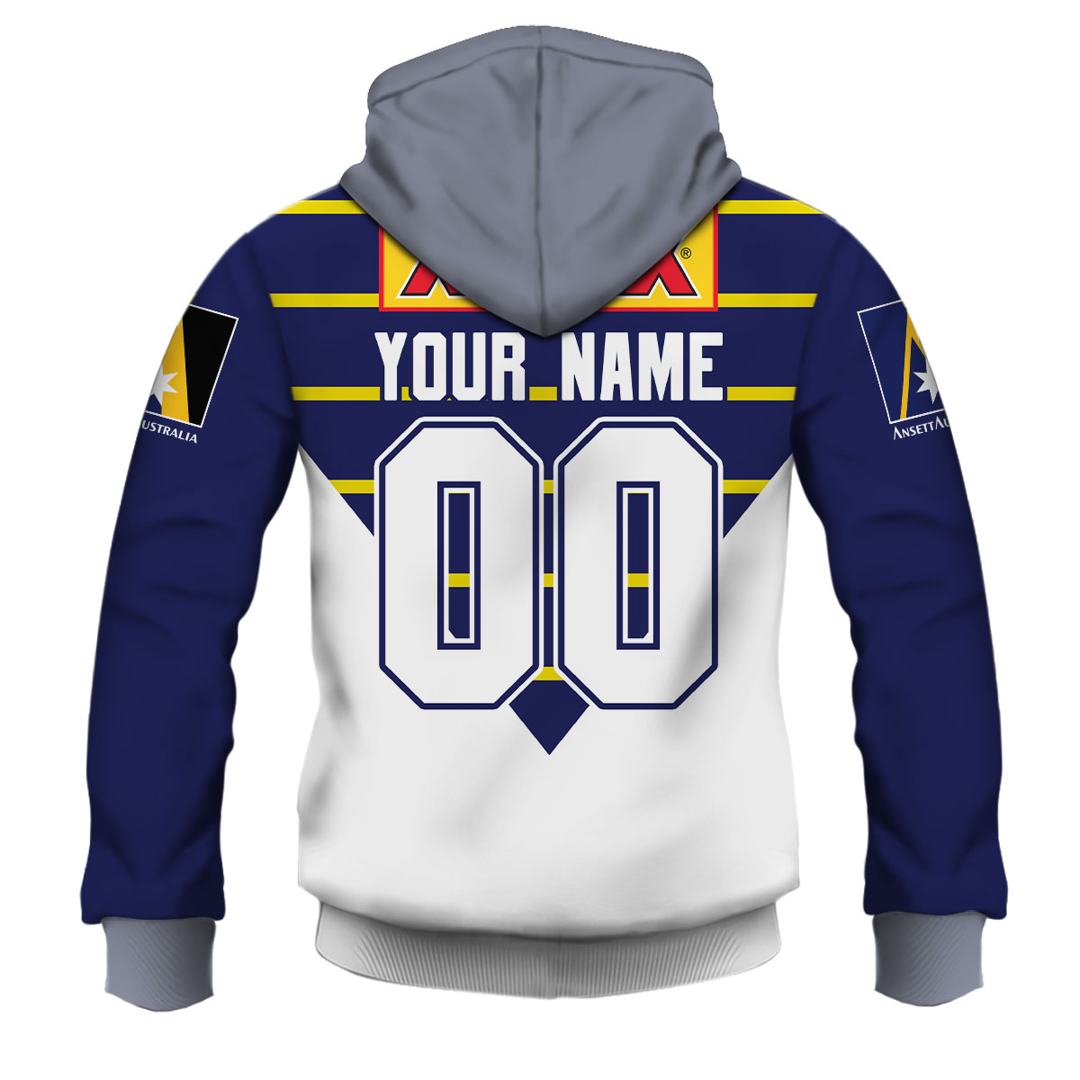North Queensland Cowboys Custom Name Number 1997 Super League Vintage Retro Jersey Pullover Hoodie North Queensland Cowboys Custom Name Number 1997 Super League Vintage Retro Jersey Pullover Hoodie