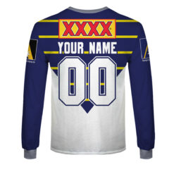 North Queensland Cowboys Custom Name Number 1997 Super League Vintage Retro Jersey Sweatshirt