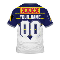 North Queensland Cowboys Custom Name Number 1997 Super League Vintage Retro Jersey T-Shirt