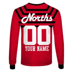 North Sydney Bears Custom Name Number 1989 Vintage Retro Jersey Sweatshirt