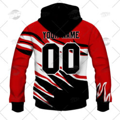 North Sydney Bears Custom Name Number 1997 Vintage Retro Heritage Jersey Zip Up Hoodie