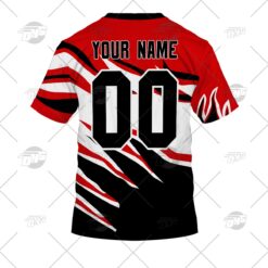 North Sydney Bears Custom Name Number 1997 Vintage Retro Heritage Jersey T-Shirt