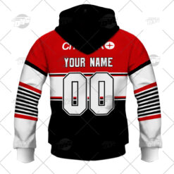 North Sydney Bears Custom Name Number 1997 Vintage Retro Jersey Zip Up Hoodie