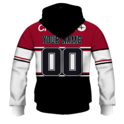 North Sydney Bears Custom Name Number Vintage Jersey 1994 Heritage Zip Up Hoodie
