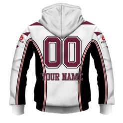 Northern Eagles Custom Name Number 2001 Retro Rugby League Jersey Pullover Hoodie