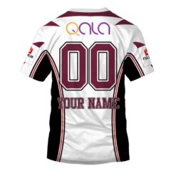 Northern Eagles Custom Name Number 2001 Retro Rugby League Jersey T-Shirt