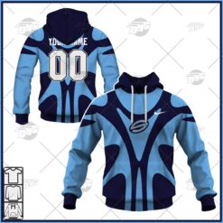 NSW BLUES Custom Name Number 1997 Vintage Retro Jersey Pullover Hoodie