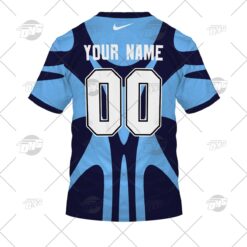 NSW BLUES Custom Name Number 1997 Vintage Retro Jersey T-Shirt