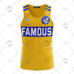 Parramatta Eels Custom Name Number 1980 Vintage Retro Jersey Tank Top