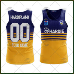 Parramatta Eels Custom Name Number 1986 Vintage Retro Jersey Tank Top
