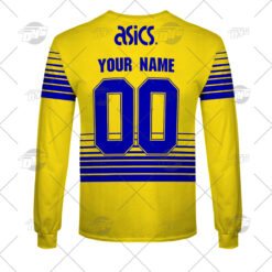 Parramatta Eels Custom Name Number 1997 Season Vintage Retro Heritage Jersey Away Sweatshirt