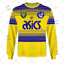 Parramatta Eels Custom Name Number 1997 Season Vintage Retro Heritage Jersey Away Sweatshirt