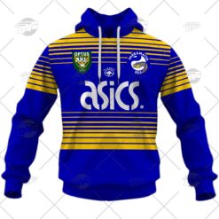 Parramatta Eels Custom Name Number 1997 Vintage Retro Heritage Jersey Home Pullover Hoodie