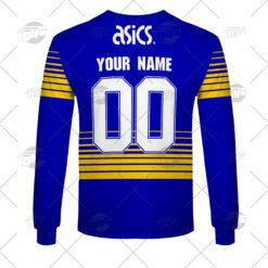 Parramatta Eels Custom Name Number 1997 Vintage Retro Heritage Jersey Home Sweatshirt