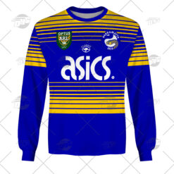 Parramatta Eels Custom Name Number 1997 Vintage Retro Heritage Jersey Home Sweatshirt