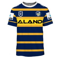 Parramatta Eels Custom Name Number 2019 Home Jersey T-Shirt