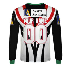 Penrith Panthers Custom Name Number 1997 Super League Vintage Retro Jersey Sweatshirt