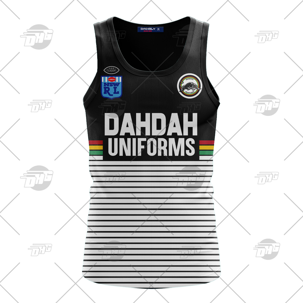 Penrith Panthers Custom Name Number Vintage Retro 1991 Jersey Tank Top Penrith Panthers Custom Name Number Vintage Retro 1991 Jersey Tank Top