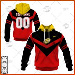 Perth Reds Custom Name Number 1997 Super League Vintage Retro Jersey Pullover Hoodie