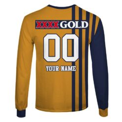 South Queensland Crushers Custom Name Number 1995 Retro Rugby League Jersey Sweatshirt
