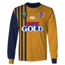 South Queensland Crushers Custom Name Number 1995 Retro Rugby League Jersey Sweatshirt