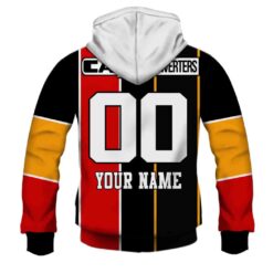 Western Reds Custom Name Number Vintage 1995 Retro Jersey Zip Up Hoodie