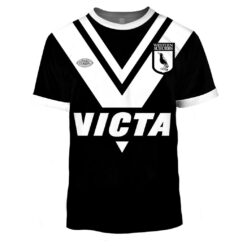 Western Suburbs Magpies Custom Name Number 1978 Retro Jersey BNWT Heritage T-Shirt
