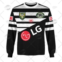 Western Suburbs Magpies Custom Name Number 1997 Season Vintage Retro Jersey Sweatshirt