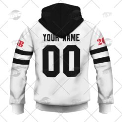 Western Suburbs Magpies Custom Name Number 1997 Season Vintage Retro Jersey White Zip Up Hoodie