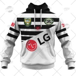 Western Suburbs Magpies Custom Name Number 1997 Season Vintage Retro Jersey White Pullover Hoodie