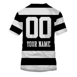 Western Suburbs Magpies Custom Name Number 1998 Anniversary Match Norths vs Wests Jersey T-Shirt