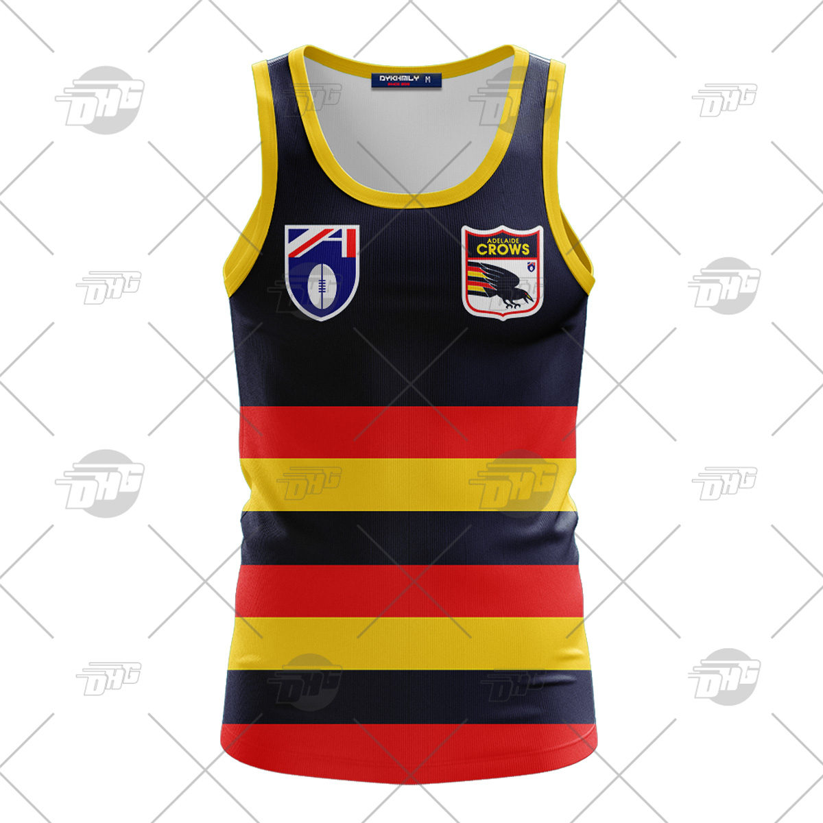 Adelaide Crows Custom Name Number Vintage Retro Guernsey 90s Guernsey Tank Top Adelaide Crows Custom Name Number Vintage Retro Guernsey 90s Guernsey Tank Top