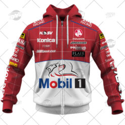 ATCC V8 Supercars Custom Name Number Craig Lowndes 1998 Retro Vintage Racing Jersey Zip Up Hoodie