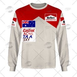 ATCC V8 Supercars Peter Brock Custom Name Number 70s 80s Retro Vintage Racing Jersey Sweatshirt