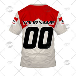ATCC V8 Supercars Peter Brock Custom Name Number 70s 80s Retro Vintage Racing Jersey T-Shirt