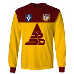 Brisbane Bears Custom Name Number 60s Vintage Retro Guernsey Sweatshirt