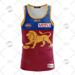Brisbane Lions Custom Name Number 2016 Vintage Retro Guernsey Tank Top