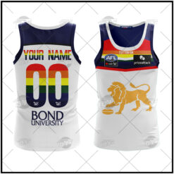 Brisbane Lions Custom Name Number 2022 Pride Guernsey Tank Top