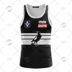 Collingwood Mapies Custom Name Number 1970s Vintage Guernsey Tank Top