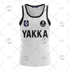 Collingwood Mapies Custom Name Number 1980s Vintage Guernsey Tank Top