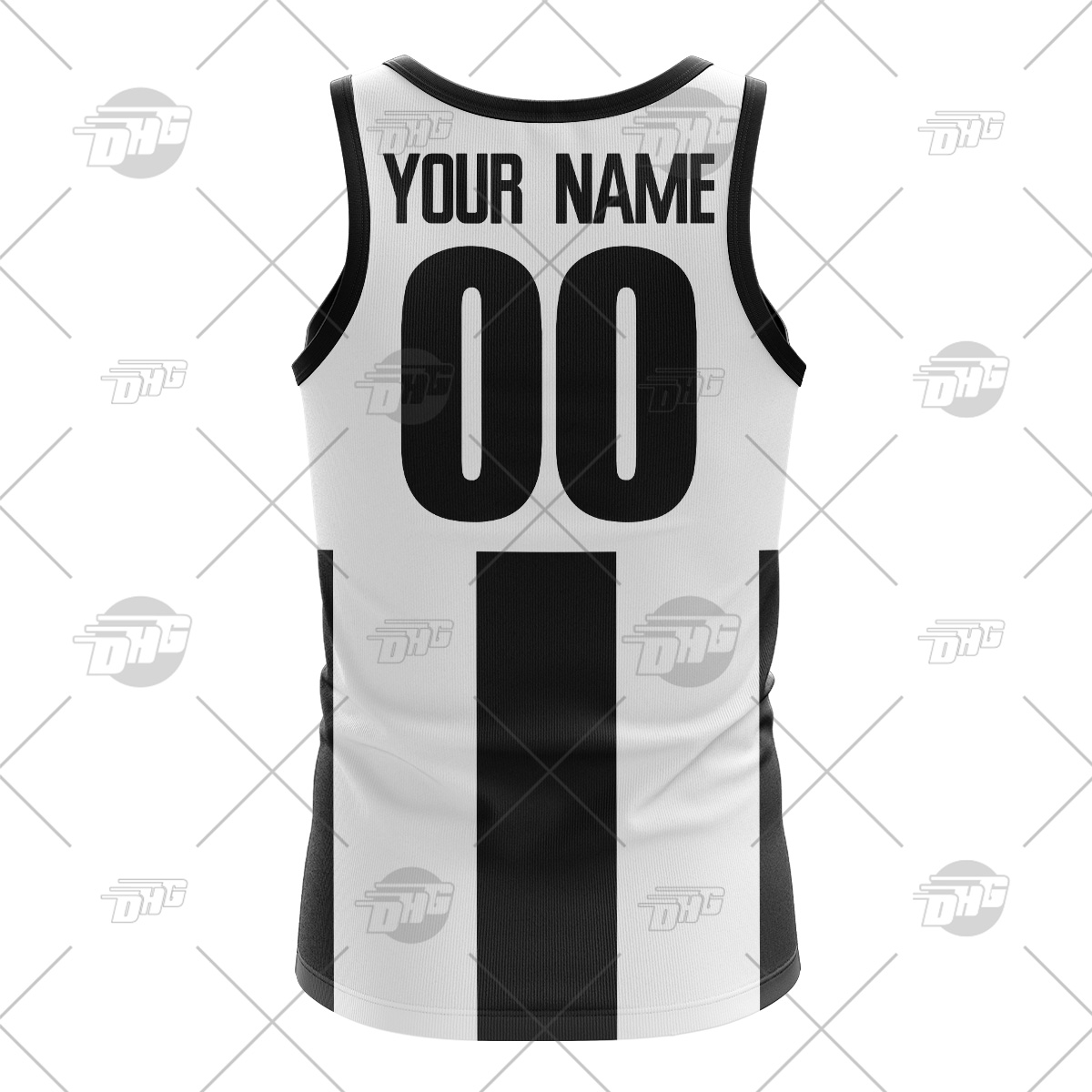 Collingwood Mapies Custom Name Number Vintage Retro 90s Guernsey Tank Top Collingwood Mapies Custom Name Number Vintage Retro 90s Guernsey Tank Top