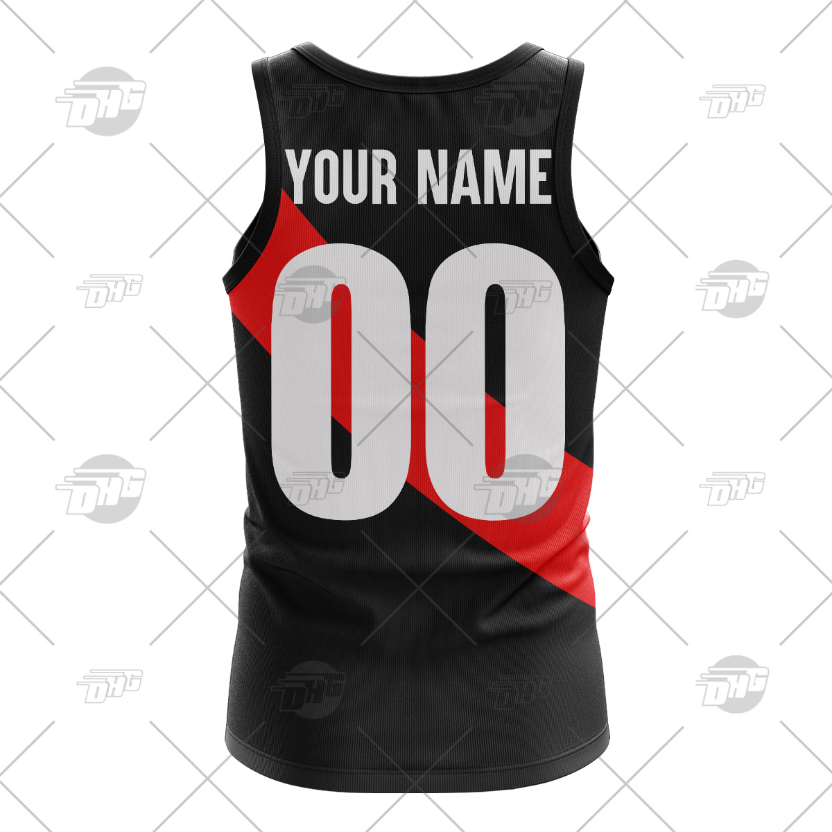 Essendon Bombers Custom Name Number 1989 Vintage Retro Guernsey Tank Top Essendon Bombers Custom Name Number 1989 Vintage Retro Guernsey Tank Top
