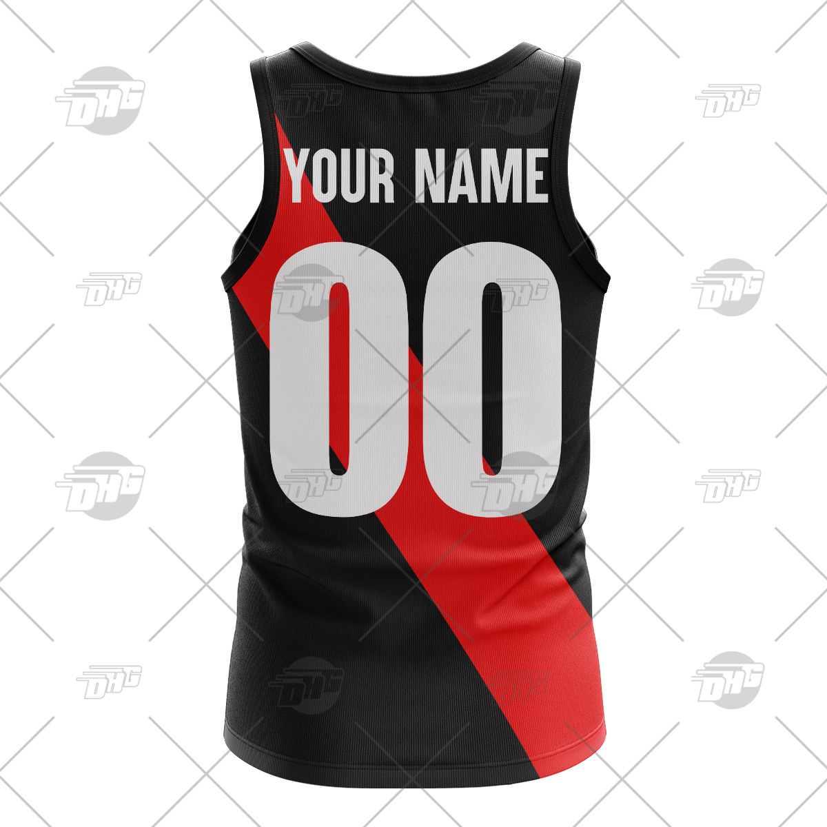 Essendon Bombers Custom Name Number 90s Vintage Retro Guernsey Tank Top Essendon Bombers Custom Name Number 90s Vintage Retro Guernsey Tank Top