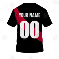 Essendon Bombers Custom Name Number Vintage Guernsey 1982 Heritage T-Shirt