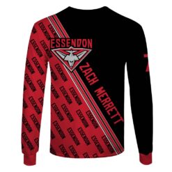 Essendon Bombers Custom Name Number Zach Merrett #7 Limited Edition Sweatshirt
